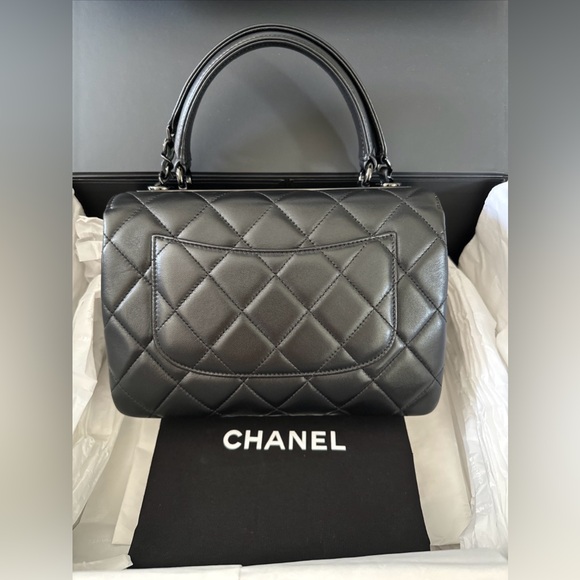 NWT Chanel Trendy CC Small Flap Bag- So Black - Picture 4 of 10
